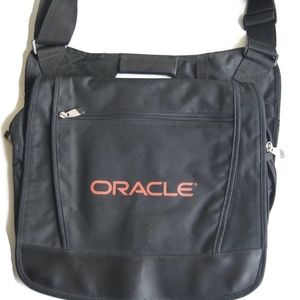 Oracle Laptop Computer Messenger Bag - Black